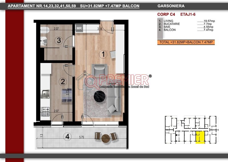 Berceni Metrou - Biruintei - super pret - finisaje la alegere